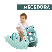 Foto de RESBALADLLA, MECEDORA INCLUYE STIKERS Y PELOTA 