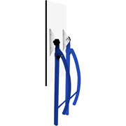 Foto de Restirador Alfra Caballete 80X120Cm Color Azul 