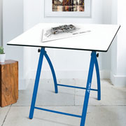 Foto de Restirador Alfra Caballete 80X120Cm Color Azul 