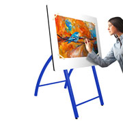 Foto de Restirador Alfra Caballete 80X120Cm Color Azul 