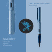 Foto de Pluma Fuente Lamy 25Hprm Al-Star Ravenclaw Punto Mediano Azul 