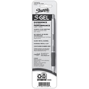 Foto de Roller Gel Sharpie Metal Gris Ret 0.7mm con 2 piezas Negro 