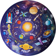 Foto de Rompecabezas Circular Apli Kids Sistema Solar Con 48 Piezas 