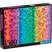 Foto de Rompecabezas Clementoni colorboom pixeles 1500 piezas