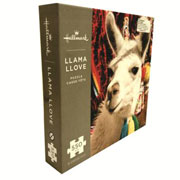 Foto de Rompecabezas Llama Love de 550 piezas 