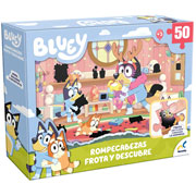 Foto de Rompecabezas Novelty Bluey Frota Descubre Con 50 Piezas 