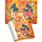 Foto de Rompecabezas Novelty Cilindro Pokemon Fuego 43X33Cm 