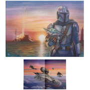 Foto de Rompecabezas Novelty Premium Mandalorian Con 1000 Piezas 