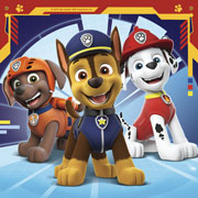 Foto de Rompecabezas Paw Patrol Ravensburger con 3 rompecabezas de 49 piezas cada uno 