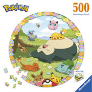 Foto de Rompecabezas Pokemon Redondo Ravensburger con 500 piezas 