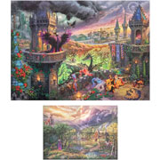 Foto de Rompecabezas Premium Disney Villanas Malefica 1000 Piezas 