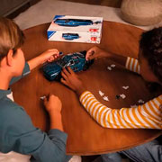 Foto de Rompecabezas Ravensburger 3D Dodge Challange Azul Con 108 Piezas 