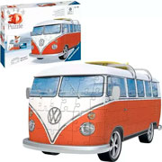 Foto de Rompecabezas Ravensburger 3D Furgon Volkswagen Con 162 Piezas 