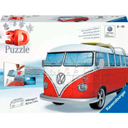 Foto de Rompecabezas Ravensburger 3D Furgon Volkswagen Con 162 Piezas 