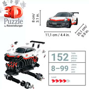Foto de Rompecabezas Ravensburger 3D Porsche 911 Gt3 Con 108 Piezas 