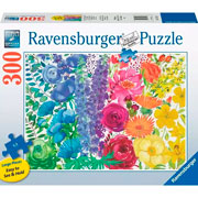 Foto de Rompecabezas Ravensburger Arcoiris Floral Con 300 Piezas 