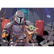 Foto de Rompecabezas Ravensburger Disney Mandalorian Con 1000 Piezas 
