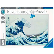 Foto de Rompecabezas Ravensburger Gran Ola Frente Kanagawa Con 1000 Piezas 