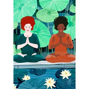 Foto de Rompecabezas Ravensburger Moment Yoga Con 300 Piezas 