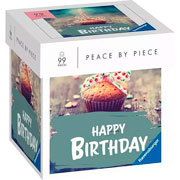 Foto de Rompecabezas Ravensburger Peace By Piece Happy Birthday Con 99 Piezas 