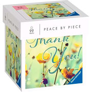 Foto de Rompecabezas Ravensburger Peace By Piece Thank You Con 99 Piezas 