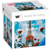 Foto de Rompecabezas Ravensburger Peace By Piece Torre Eiffel Con 99 Piezas 