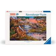 Foto de Rompecabezas Ravensburger Reino Animal Con 3000 Piezas 