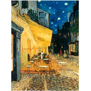 Foto de Rompecabezas Ravensburger Van Gogh Cafe De Noche Con 1000 Piezas 