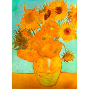 Foto de Rompecabezas Ravensburger Van Gogh Los Girasoles Con 1500 Piezas 