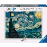 Foto de Rompecabezas Ravensburger Van Gogh Noche Estrella Con 1500 Piezas 