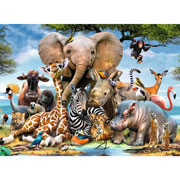 Foto de Rompecabezas Ravensburger Xl Amigos Africanos Con 300 Piezas 