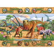 Foto de Rompecabezas Ravensburger Xl Dinosaurios Con 100 Piezas 