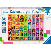 Foto de Rompecabezas Ravensburger Xl Disney Personajes Con 100 Piezas 
