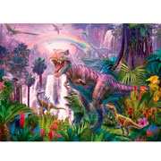 Foto de Rompecabezas Ravensburger Xl Pais Dinosaurios Con 200 Piezas 