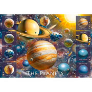 Foto de Rompecabezas Ravensburger Xl Planetas Con 100 Piezas 