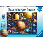 Foto de Rompecabezas Ravensburger Xl Planetas Con 100 Piezas 