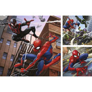 Foto de Rompecabezas Spiderman Ravensburger con 3 rompecabezas de 49 piezas cada uno 