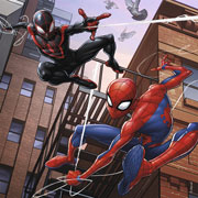 Foto de Rompecabezas Spiderman Ravensburger con 3 rompecabezas de 49 piezas cada uno 