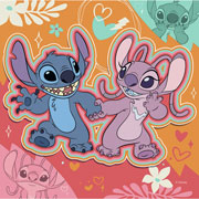 Foto de Rompecabezas Stitch Ravensburger con 3 rompecabezas de 49 piezas cada uno 