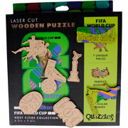 Foto de Rompecabezas Wood Fifa Mexico City Logo 100 Piezas S30 