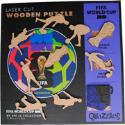 Foto de Rompecabezas Wood Fifa We Are 26 Ball 200 Piezas M30 