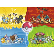Foto de Rompecabezas XXL Pokemon Typen Ravensburger con 150 piezas 