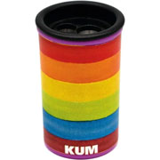 Foto de Sacapuntas Escolar Kum 1870 Km2 Rainbow 