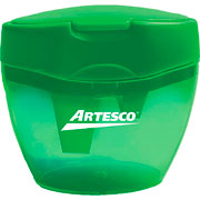 Foto de Sacapuntas Escolar Triple Con Deposito Artesco Con 1 