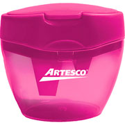 Foto de Sacapuntas Escolar Triple Con Deposito Artesco Con 1 