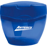 Foto de Sacapuntas Escolar Triple Con Deposito Artesco Con 1 