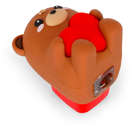 Foto de Sacapuntas Legami Luminoso Oso PSL0004 