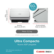 Foto de Scanner Canon ImageFORMULA R40 II 