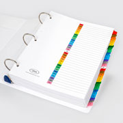 Foto de Separador Wilson Jones Tamaño Carta Plastificado 31 Divisiones 