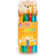 Foto de Set 24 Colores Legami con Sacapuntas Oso TDP0001 